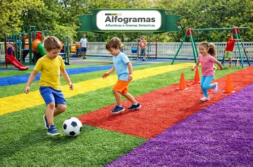 Grama Sintética Color Alfogramas 22 y 27 mm. Colores