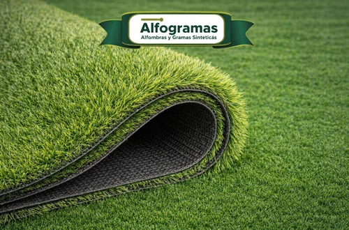 Grama Sintética Alfogramas Paisajismo 40 - 42 mm