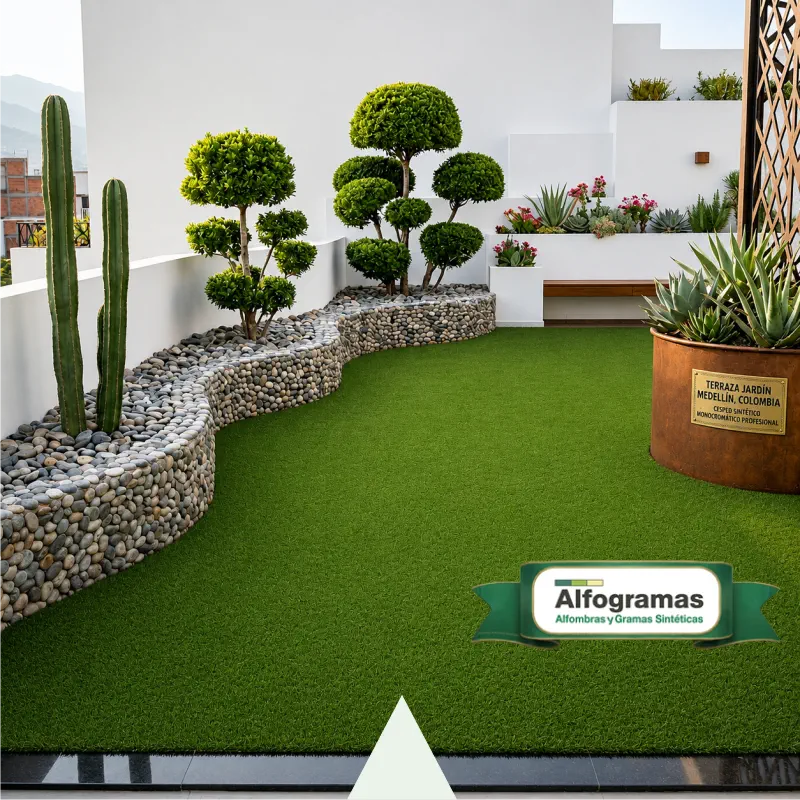 01 Grama Sintética Patios y Jardines Alfogramas abajo Grama Sintética Patios y Jardines Alfogramas