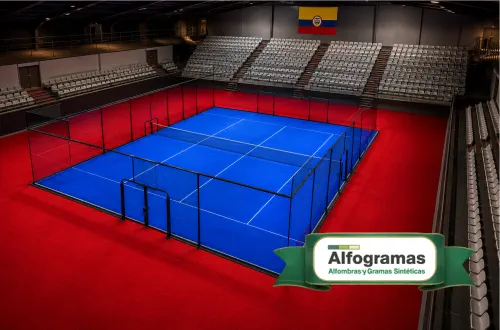 Grama Sintética Alfogramas Canchas Pádel