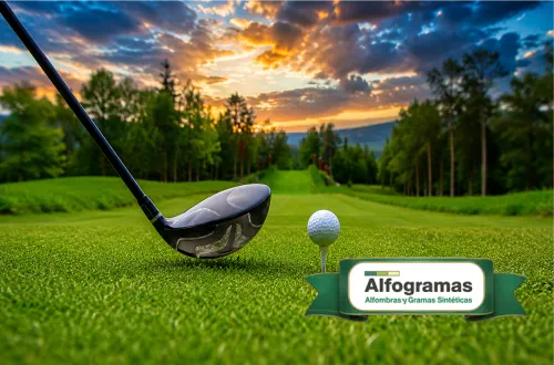 Grama Sintética Alfogramas Tipo Golf