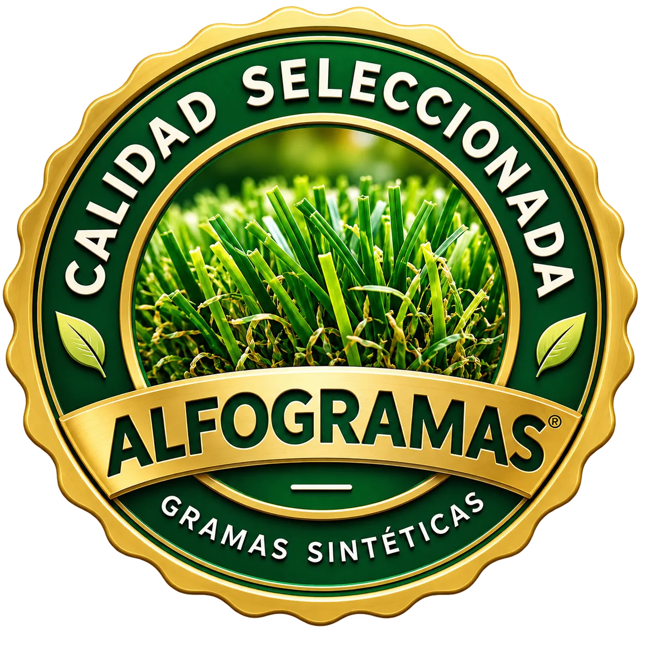 Alfogramas calidad en Gramas Sintéticas